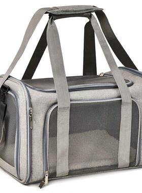 Carrier for Cat Pet Soft Transport Bag Foldable Dog Backpack