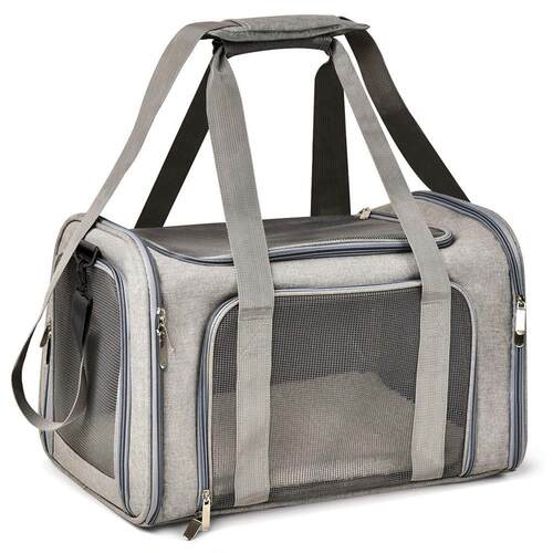 Carrier for Cat Pet Soft Transport Bag Foldable Dog Backpack