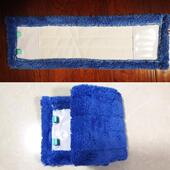 唯漫平板拖把桶替换布加厚拖布超细纤维加大拖布头带卡扣