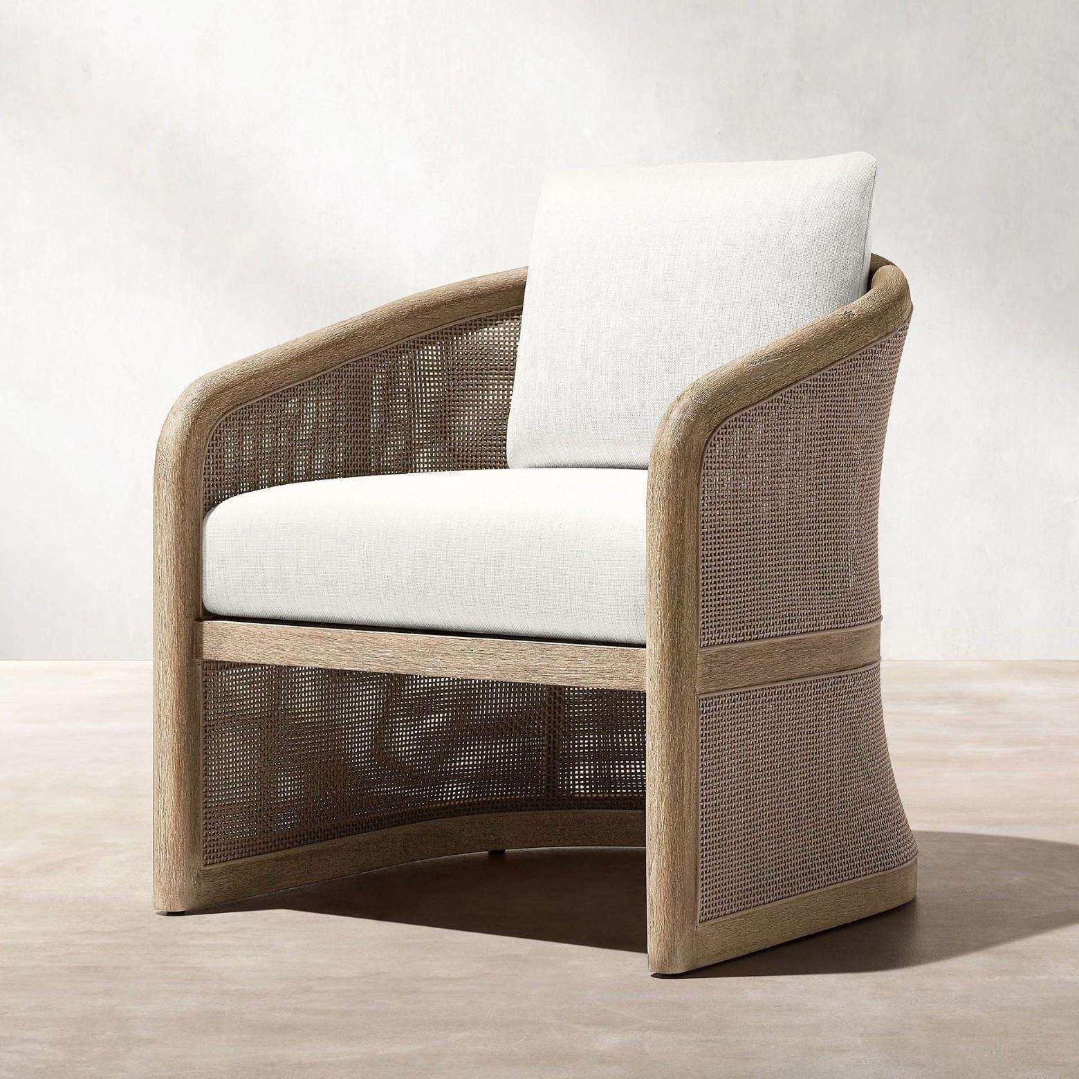 户外休闲组合沙发别墅庭院编藤家具套装室外桌椅高端花园柚木实木