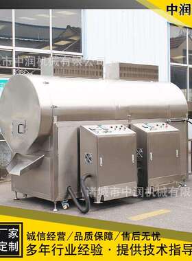 黑豆黄豆滚筒炒货机器设备 全自动薏米炒制加工机器