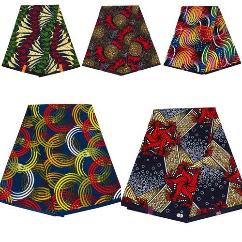 Colorful printed fabrics and plaid clothing fabrics are