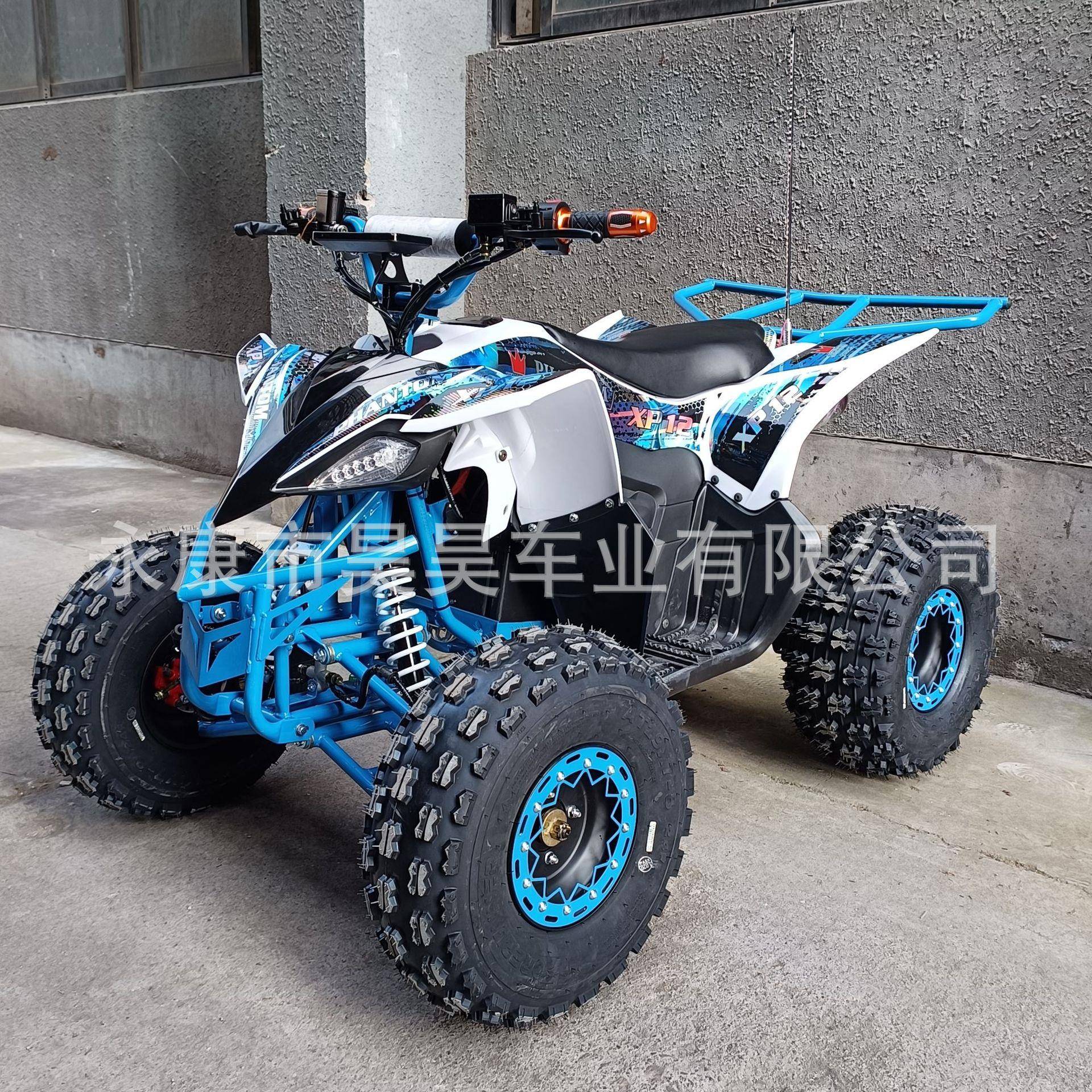工厂直销可出口ATV1200w60v电动四轮沙滩车越野车成人electricatv