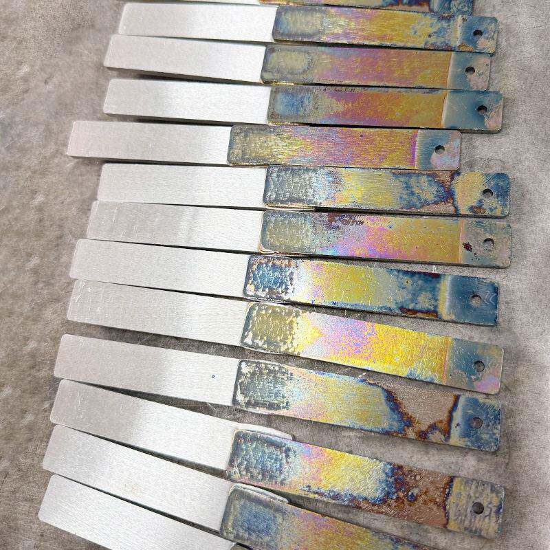 铜铝排铜铝板新能源软连接分子扩散焊接样品