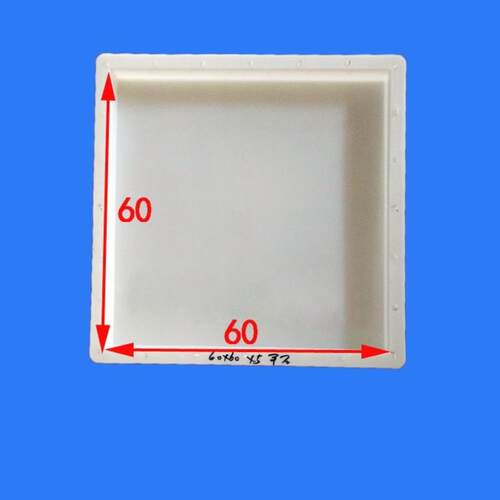 60*60*5路平石水泥预制板模具长方形盖板倒水泥板混凝土塑料模板