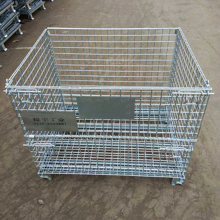 厂家直销移动仓储笼折叠物流铁笼铁框蝴蝶笼子物流周转笼铁线,五金/工具,仓储笼,淘宝优惠券,粉丝福利购,淘宝优惠卷