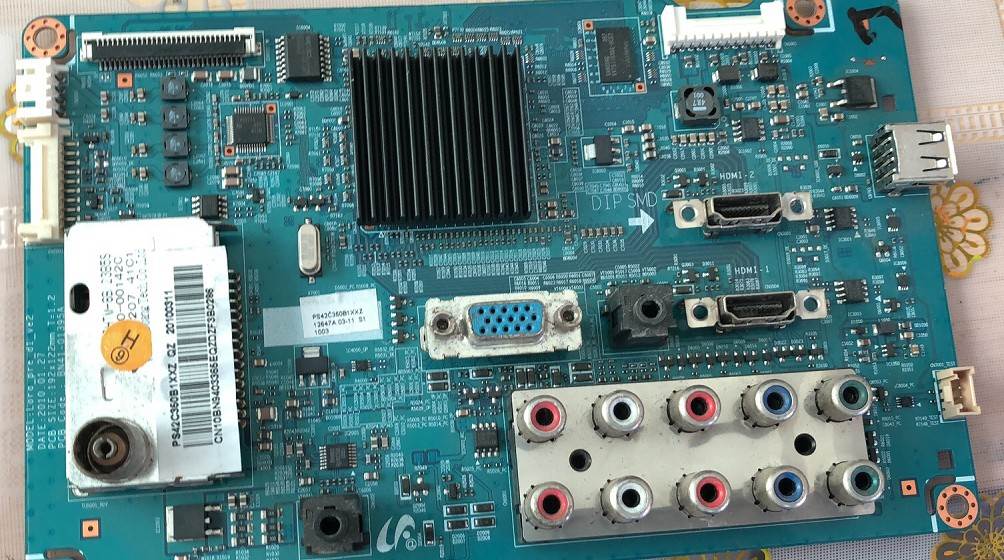 原装三星PS42C350B1主板BN41-01395A 配屏S42AX-YB09|msdalam kategori Aksesori Digital 3C, pasaran komponen elektronik, Komponen komputer/Parts, kristal cecair/Aksesori CRT - dari Buy2taobao.com untuk memberikan perkhidmatan ejen Taobao profesional membeli