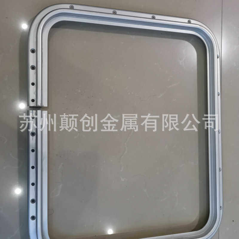 厂家工业铝材精加工 空心异型铝材精加工 圆管硬质铝材精加工