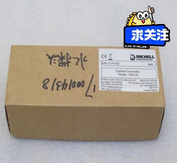 *现货销售*全新MICHELL密析尔露点传感器 EA2-TX
