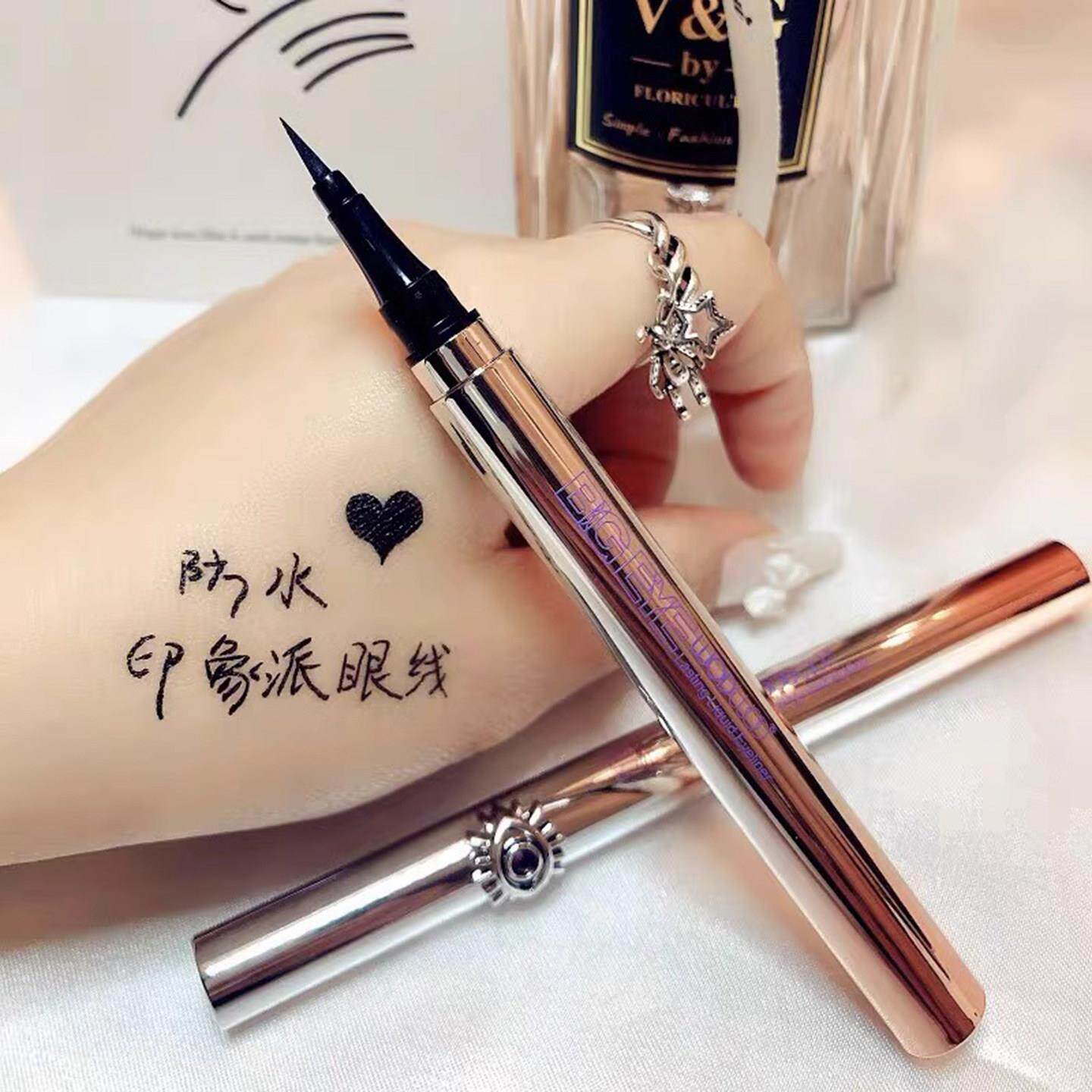推荐正品眼线笔自然持久不晕染防水速干极细顺滑眼线液笔女
