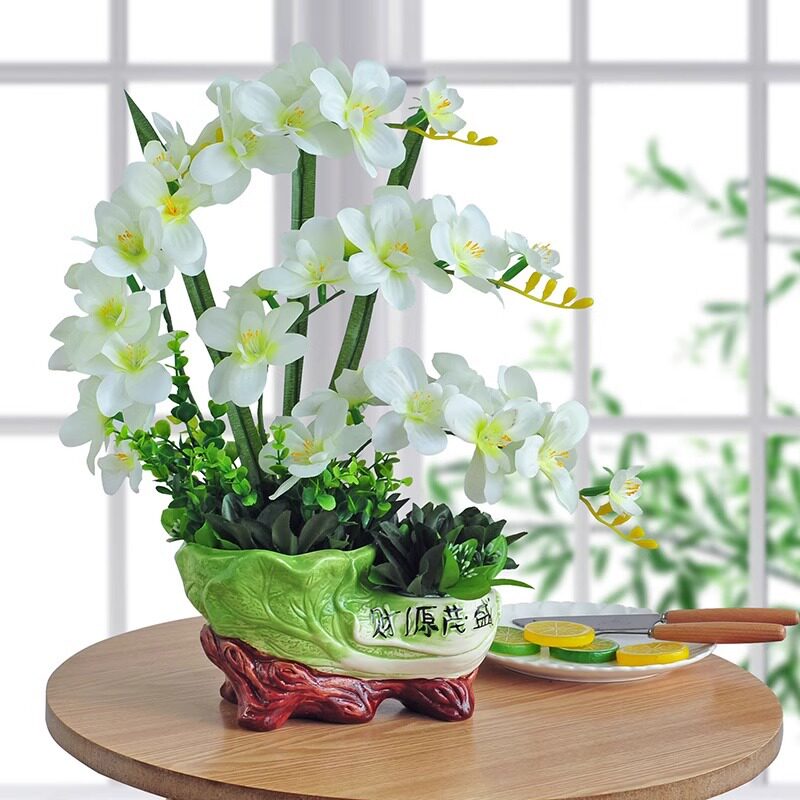 红掌仿真植物假花仿真花绿植花卉家居装饰品塑料花客厅摆件假盆栽