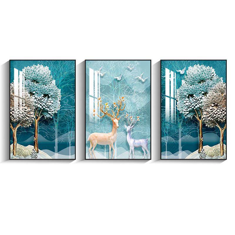 新款客厅装饰画高级感沙发背景墙挂画现代简约大气壁画餐厅卧室画,家居饰品,现代装饰画,淘宝优惠券,粉丝福利购,淘宝优惠卷