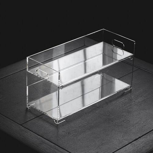亚克力茶棚茶具茶壶收纳置物架客厅桌面家居摆件展示架