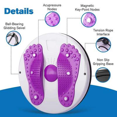 Waist Twisting Disc Magnetic Massage Body Trainer Abdomen Lo