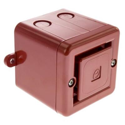 e2s SON2AC230R 电子发声器报警器 230V交流，红色外壳
