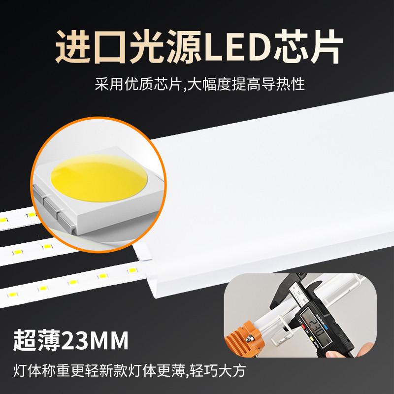 亚明led防爆荧光灯支架灯防爆防尘单双管灯日光支架灯仓库隔爆灯