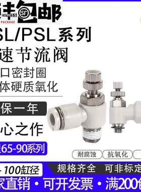 PSL可调速节流阀ASL 4M5A 401A 402A 6M5A 601A 602A 603A 604A