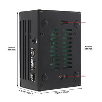 树莓派PiKVM v3 HAT远程控制pikvm运维overip服务器 kvm HDMI CSI