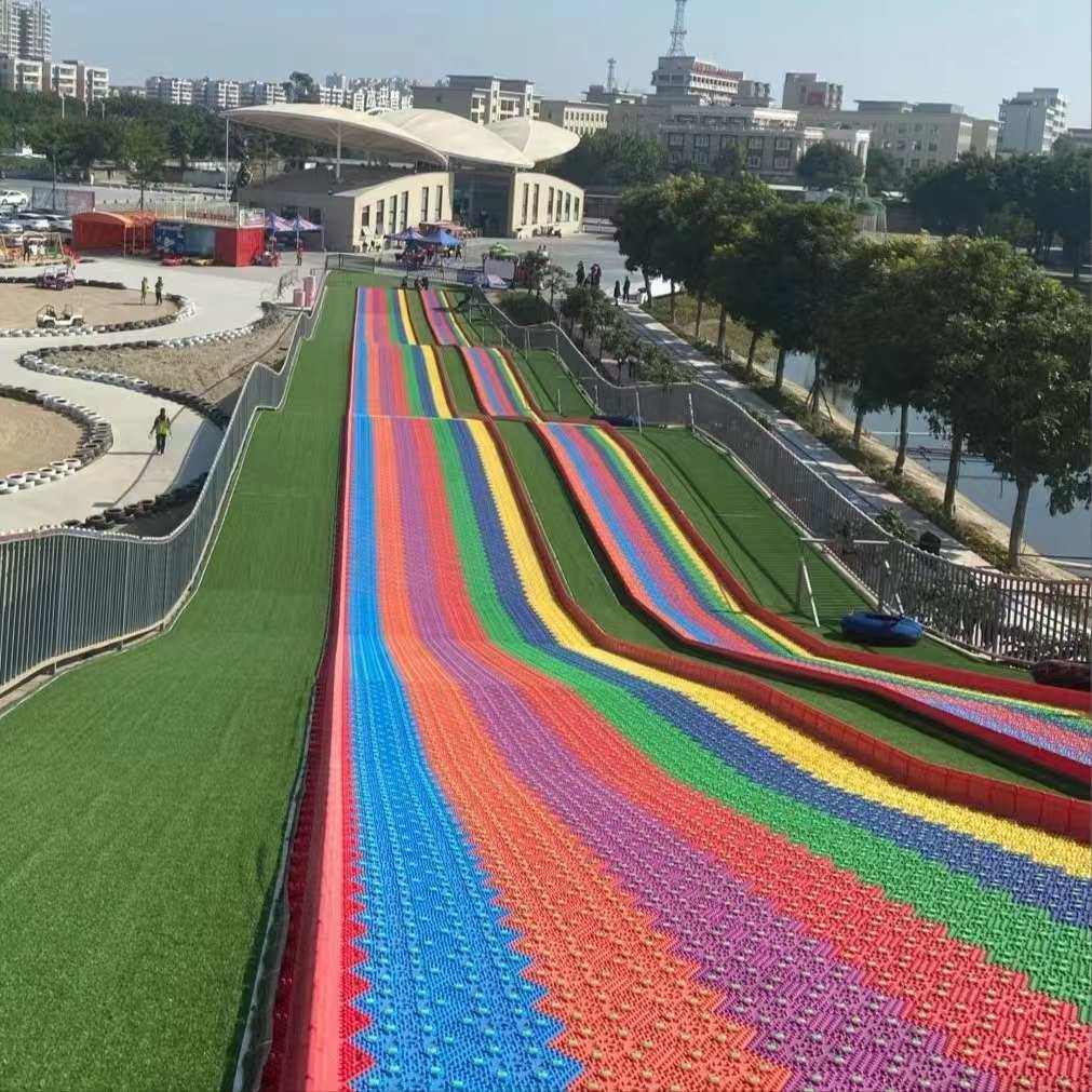 彩虹滑道七彩网红游乐设备户外景区大型儿童七彩旱滑游乐设备厂家,运动/瑜伽/健身/球迷用品,更多场馆设施,淘宝优惠券,粉丝福利购,淘宝优惠卷