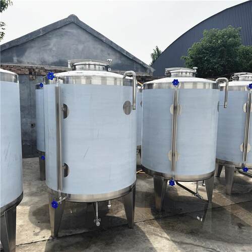 毛油沉淀罐不锈钢精炼油储存罐立式存储罐1吨储油容器