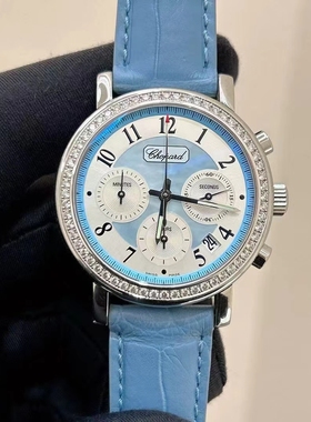 限量版公价10.4万】98新37mm萧邦178331-2002自动机械手表女正品
