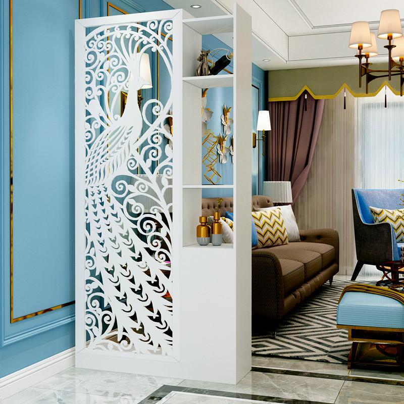 入户进门屏风隔断柜玄关柜客厅简约现代小户型镂空餐厅装饰置物架
