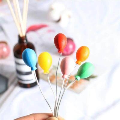 Colorful Love Balloon Cloud Figurine Christmas DIY Home