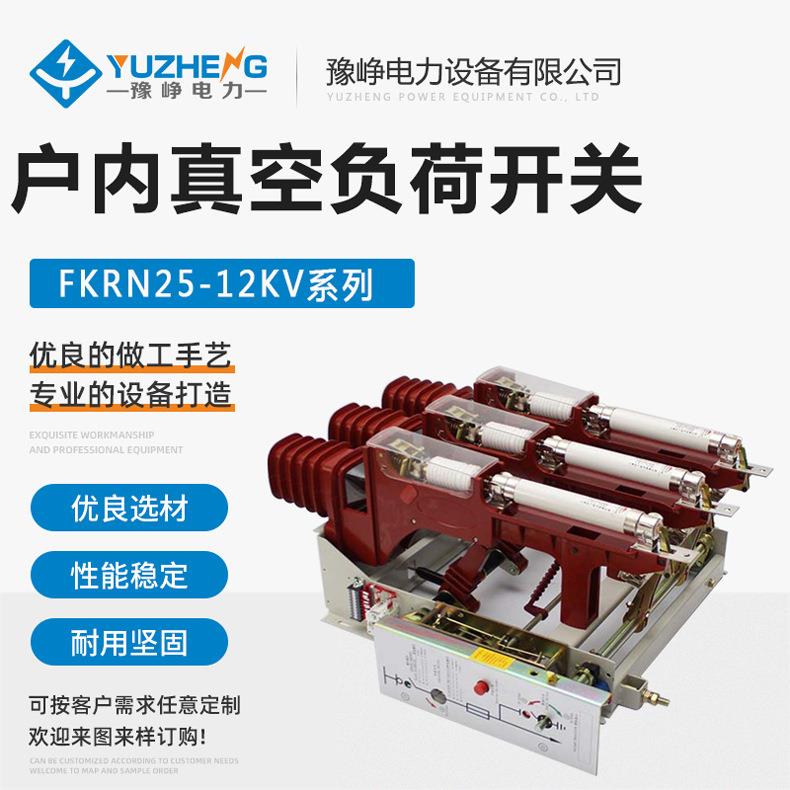 户内真空负荷开关FZRN25-12D/T125A-31.5KA电合电分熔断器组合