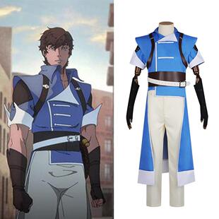 恶魔城夜曲cos服吸血鬼猎人里希特贝尔蒙特cosplay万圣节角色扮演