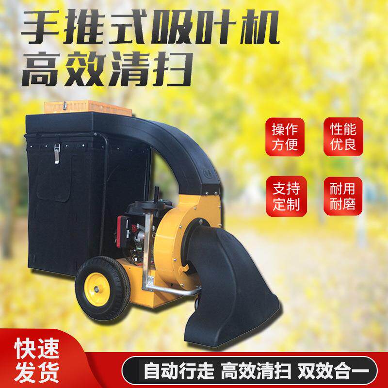 自走式吸叶机手推式公园街道树叶收集车园林绿化草坪吸叶碎叶机