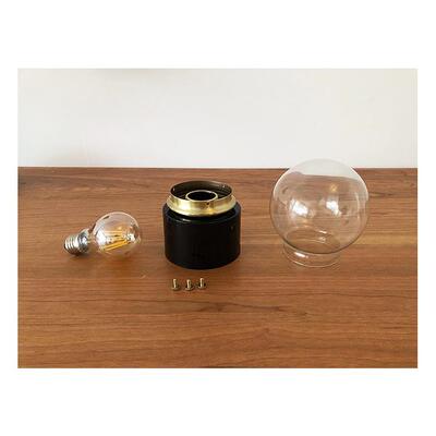 性CGS南灯记入户过道关吸顶饰灯复古中古玻璃个装走廊魔豆玄衣帽