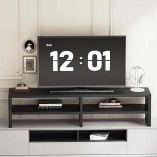 液晶电视置物架神器升高架子增高底座加高支架电视屏幕收纳柜木架