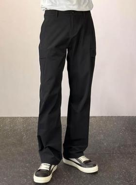 净版平替Rampart休闲直筒机能运动工装速干登山裤软壳冲锋裤男