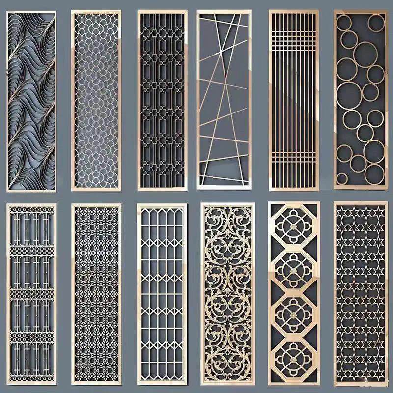 隔断铝雕花激光镂空定制古铜色金属不锈钢屏风背景墙KTV入户隔断,金属材料及制品,不锈钢制品,淘宝优惠券,粉丝福利购,淘宝优惠卷