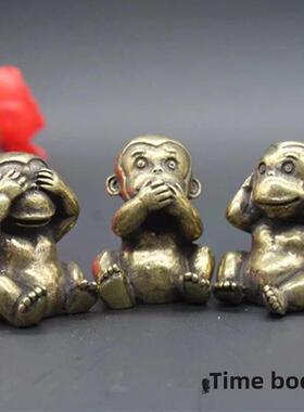采购产品铜三不猴，不说不听，不看，铜茶宠物饰品，工艺品，礼品