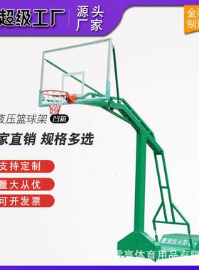 雷赢标准篮球架户外成人移动室外篮球框比赛仿液压家用篮球架厂家