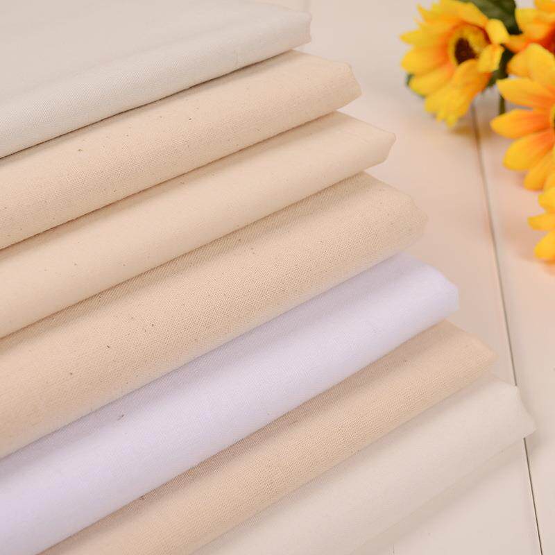 白布涤棉白坯布立裁白胚布全棉画布涂鸦扎染蜡染纯棉布料孝布