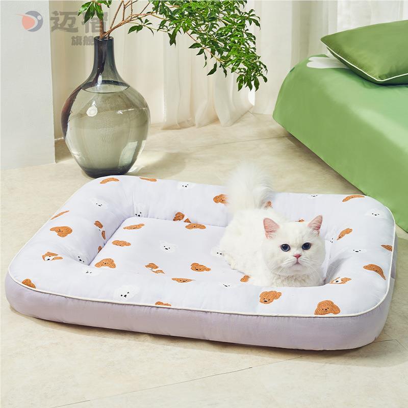 猫窝四季通用可拆洗网红猫咪公主床床边沙发睡垫帐篷夏天宠物用品