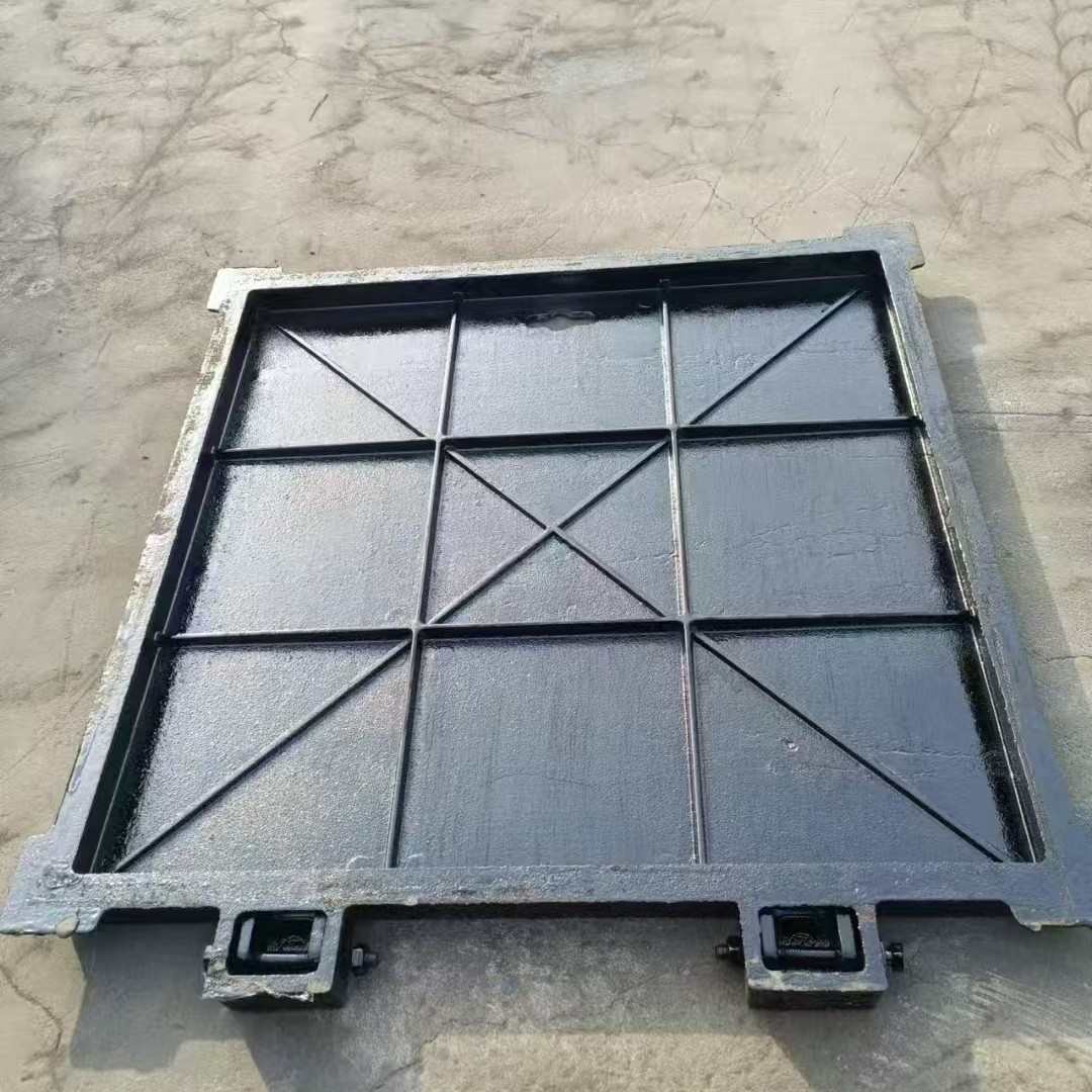 现货* 400井盖600道路重型井盖污水市政井盖方形球墨铸铁电力