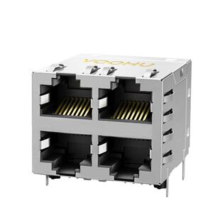 SYT22Q216HWA2D0572x2四口千兆rj45带弹片千兆以太接口