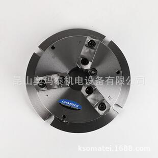 台湾夹盘薄型卡盘带分离爪三爪自定心手动夹头NBK-6/8/10/12