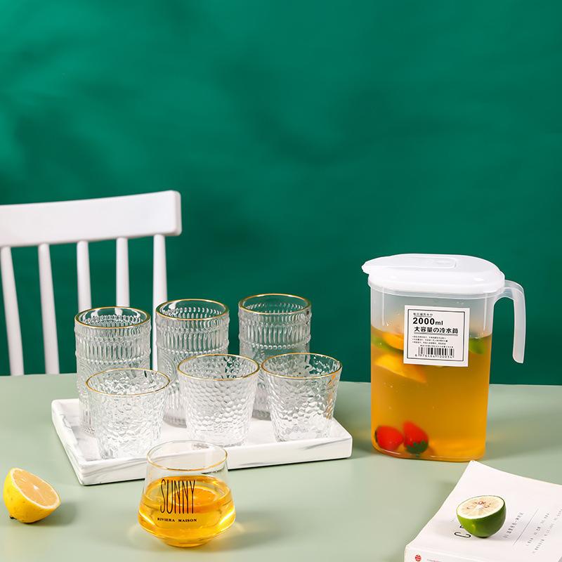 冷水壶家用食品级pp耐高温防爆水壶大容量大号冰箱热凉水壶泡茶壶