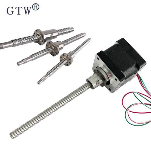 宁波供应57滚珠丝杆nema 23步进电机 高精度直线电机 多款机身多