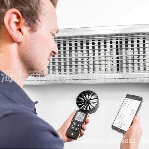 testo 417 - 数字100 mm叶轮风速仪，可连接App 订货号 0563 0417