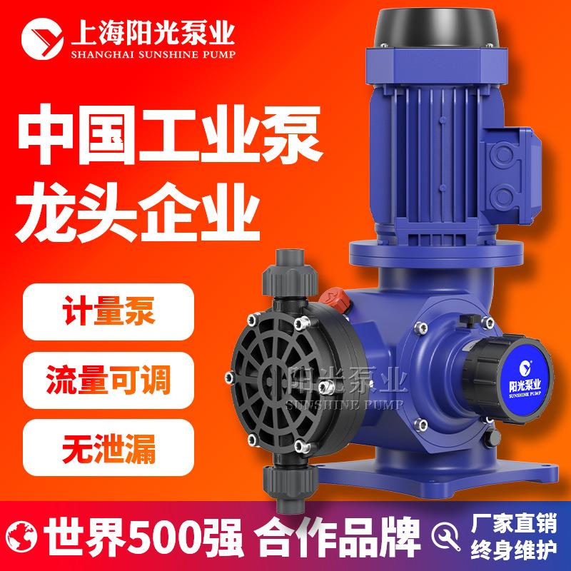 DJ-Z型机械驱动隔膜式计量泵厂家上海阳光泵业可定