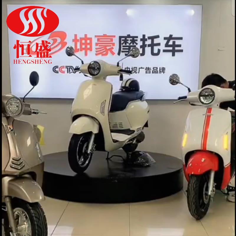 电动车旋转台摩托车旋转台直播转台旋转舞台家具车辆旋转展示台