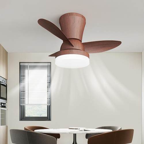 卧室风扇YZV能灯204年新款智电扇灯2全光谱护小眼型书房间餐厅吸