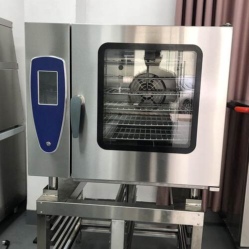 六盘蒸烤风箱 商用可存储300祺个菜FQ-6EB/F单烤富箱蒸烤 热循环