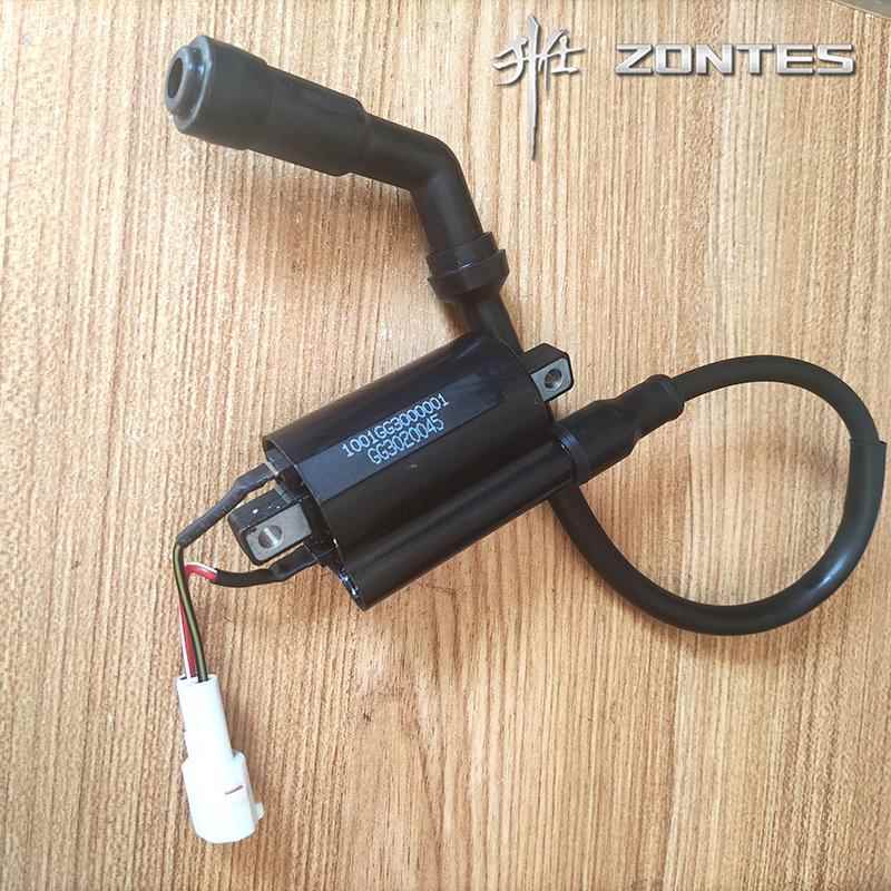 适用升仕ZT310-V X T R1 2摩托车高压包 点火线圈 高压帽火花塞帽