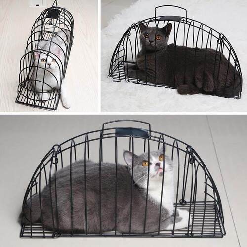 猫咪洗澡固定器洗猫笼猫吹风笼子防抓咬吹干猫笼袋猫咪用品防抓